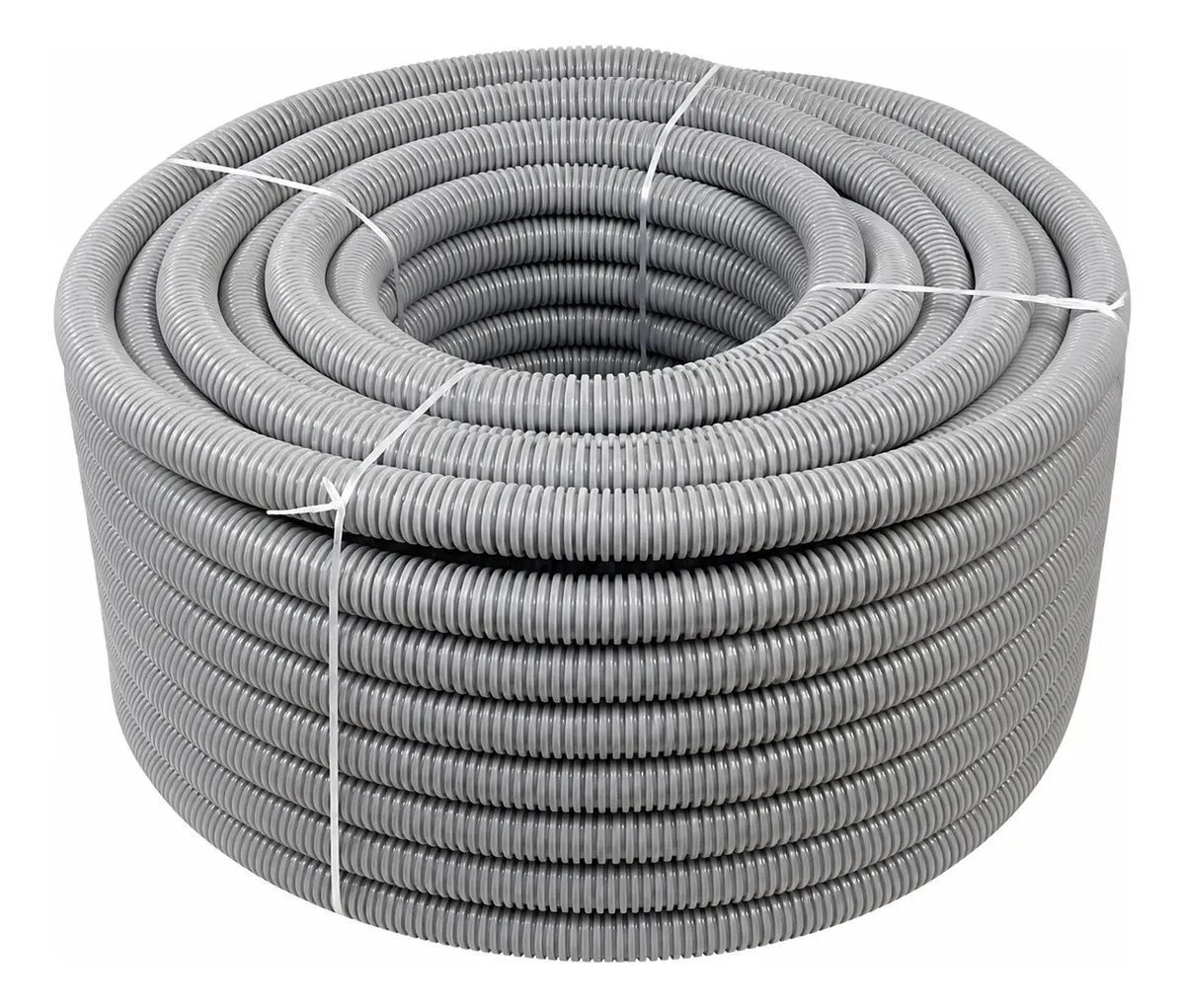 Conduite Corrugado 3/4" C/50M - Cinza