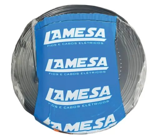 Lamesa Cabo Flexicom 2,5MM2 - Preto (Rolo)